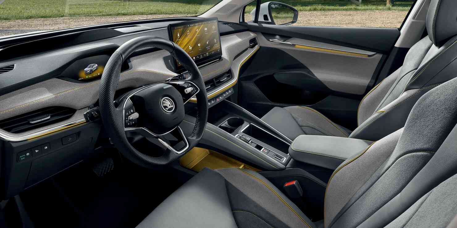 Nội thất Skoda Enyaq Coupe iV