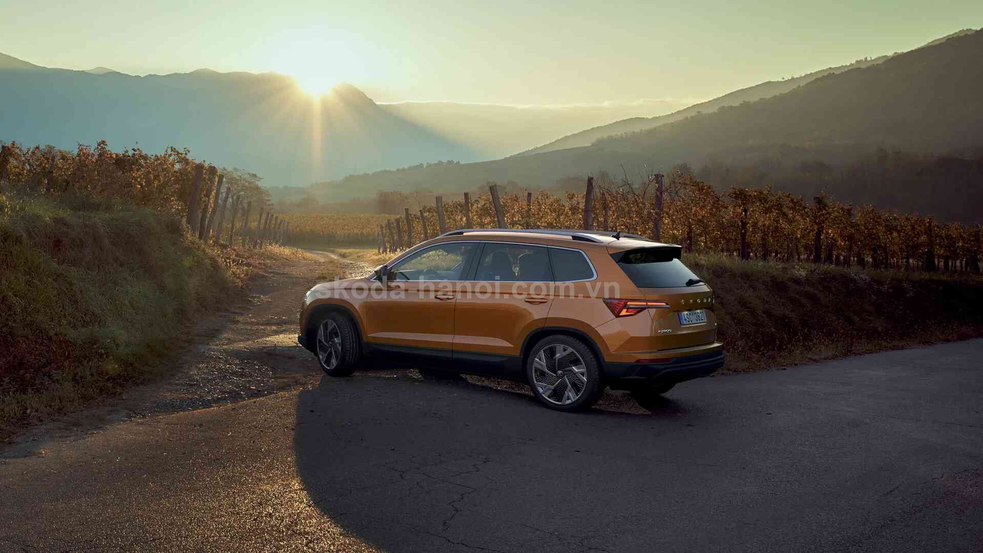 Thiết kế đuối xe Skoda Karoq