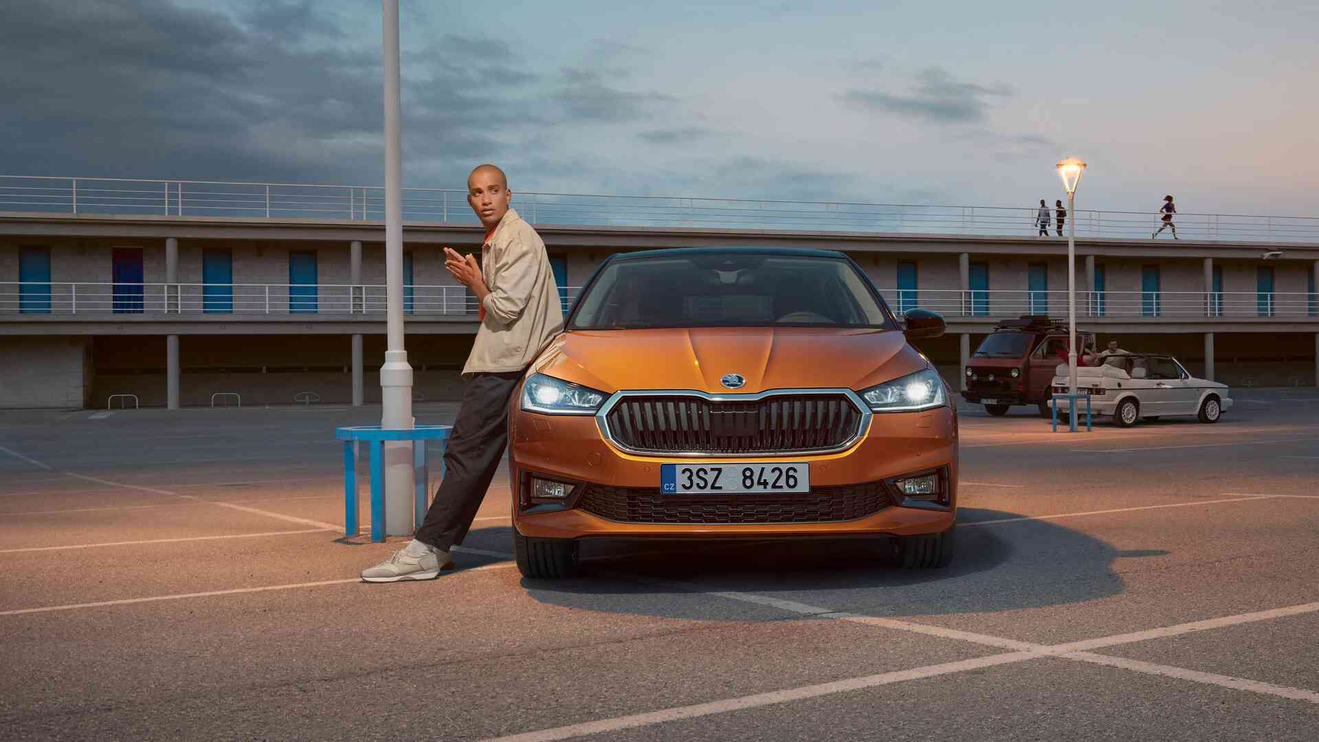 Đầu xe Skoda Fabia