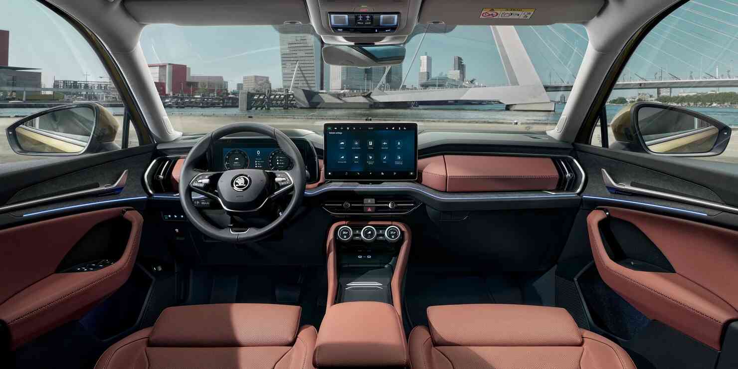 Thiết kế nội thất Skoda Kodiaq 2024