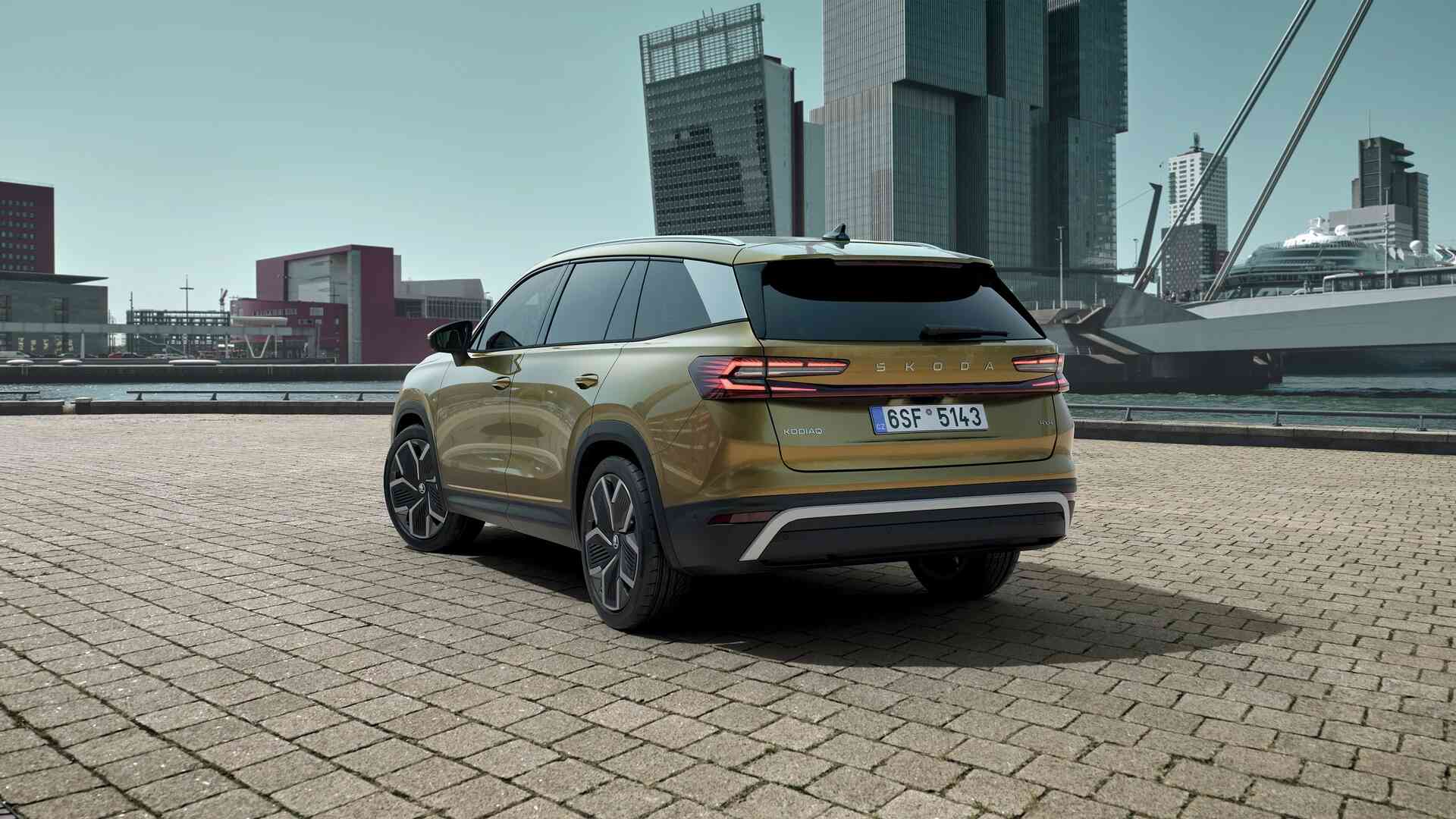 Thiết kế đuôi xe Skoda Kodiaq 2024