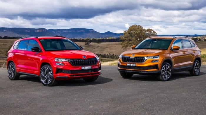 skoda kodiaq và skoda karoq